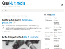 Tablet Screenshot of graumultimedia.com